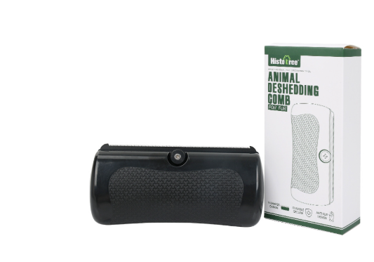 One-Piece Ergonomic Pet Grooming Brush – Professional Fur Removal for Cats & Dogs