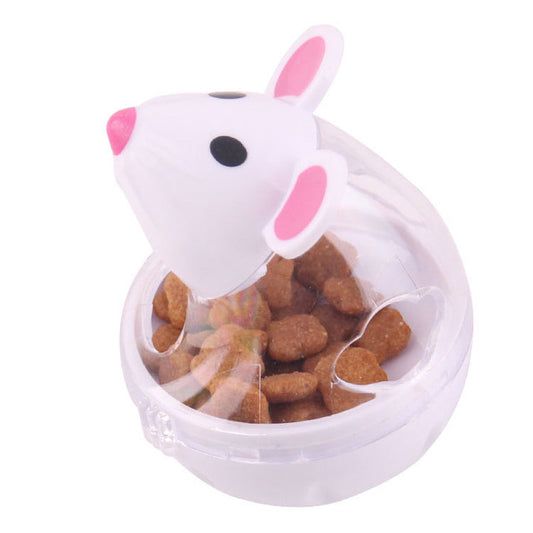 Interactive Cat Food Tumbler Toy and Feeder Ball