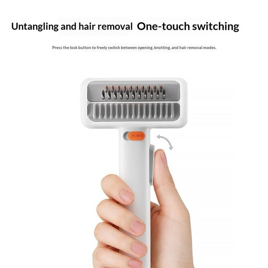 2-in-1 Detangling & Deshedding Pet Brush