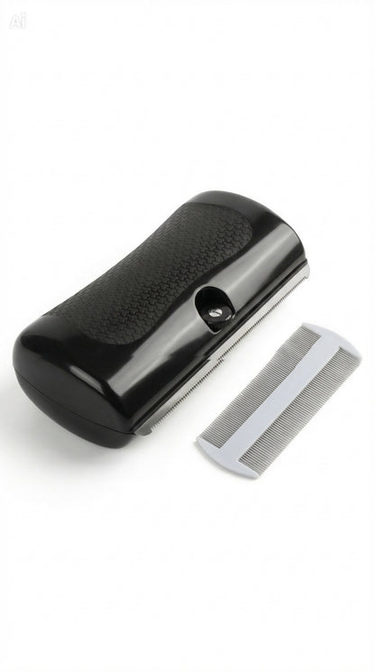 One-Piece Ergonomic Pet Grooming Brush – Professional Fur Removal for Cats & Dogs