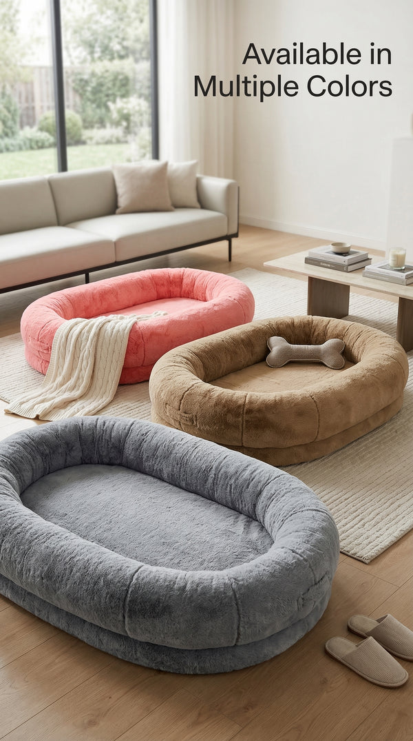 Giant Cozy Human Size Dog Bed