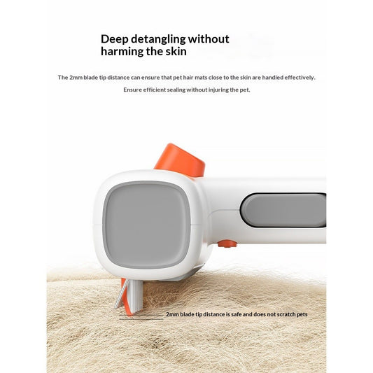 2-in-1 Detangling & Deshedding Pet Brush