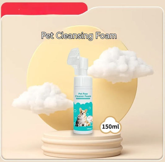 Pet Care Kit – Grooming Gloves, Foot Foam, Eye/Ear/Tooth Wipes